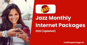 jazz monthly Internet packages