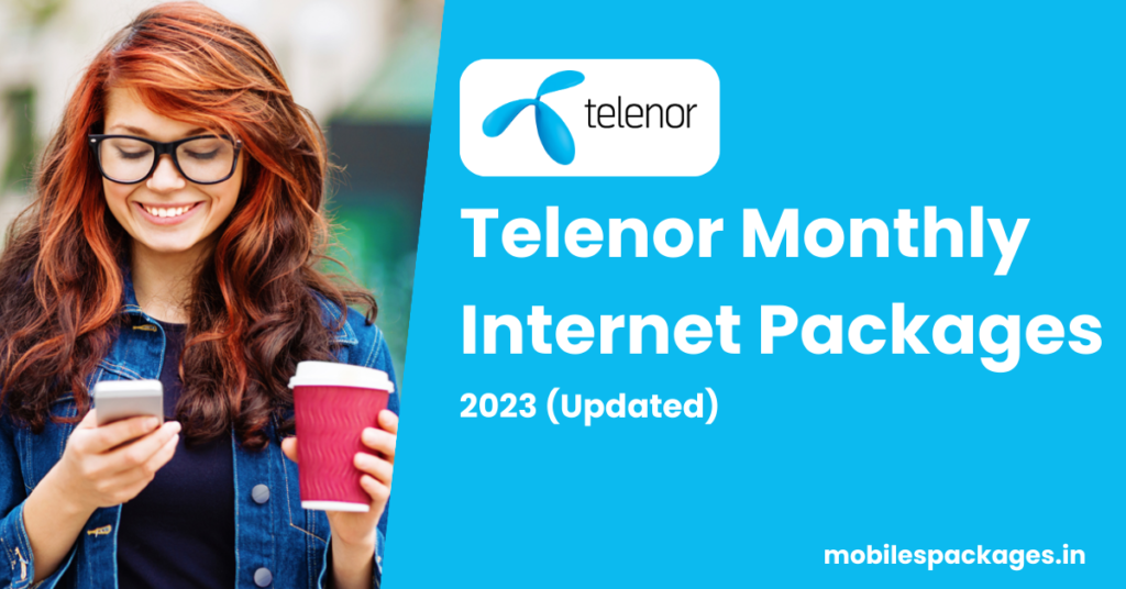 Telenor monthly Internet packages