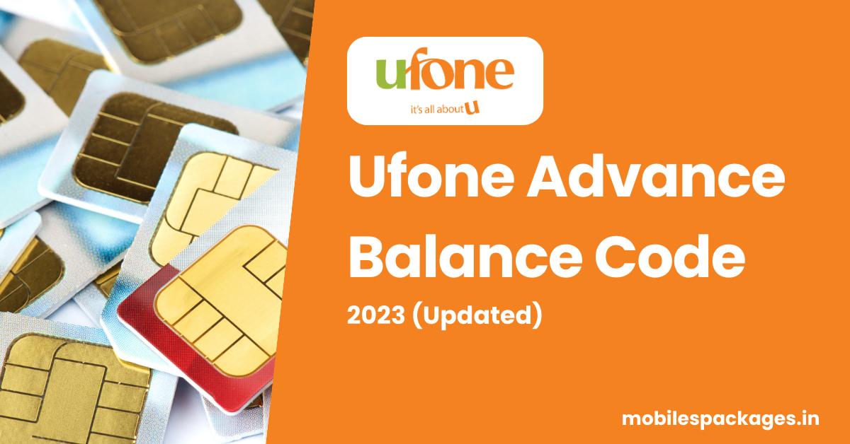 ufone loan code