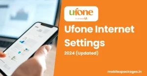 ufone internet settings for ios and android