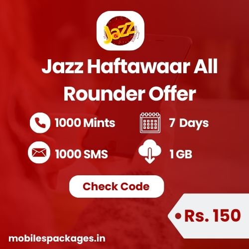 Jazz Haftawaar All Rounder Offer details