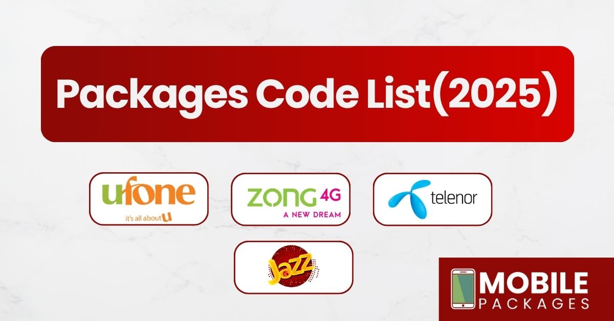 Packages Code List(2025)